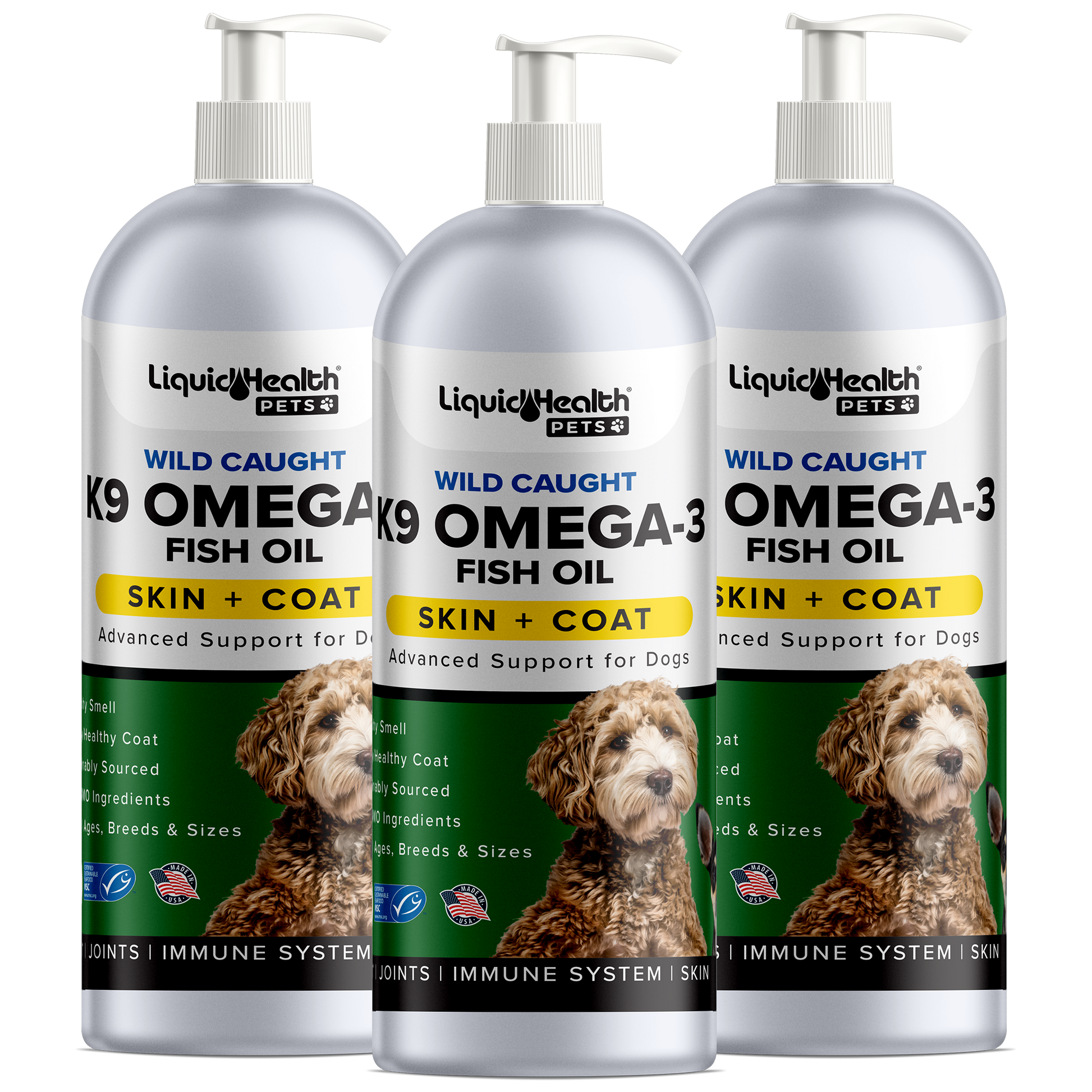 Liquid-Health-Pets-K9-Fish-Oil-Tri-Pack