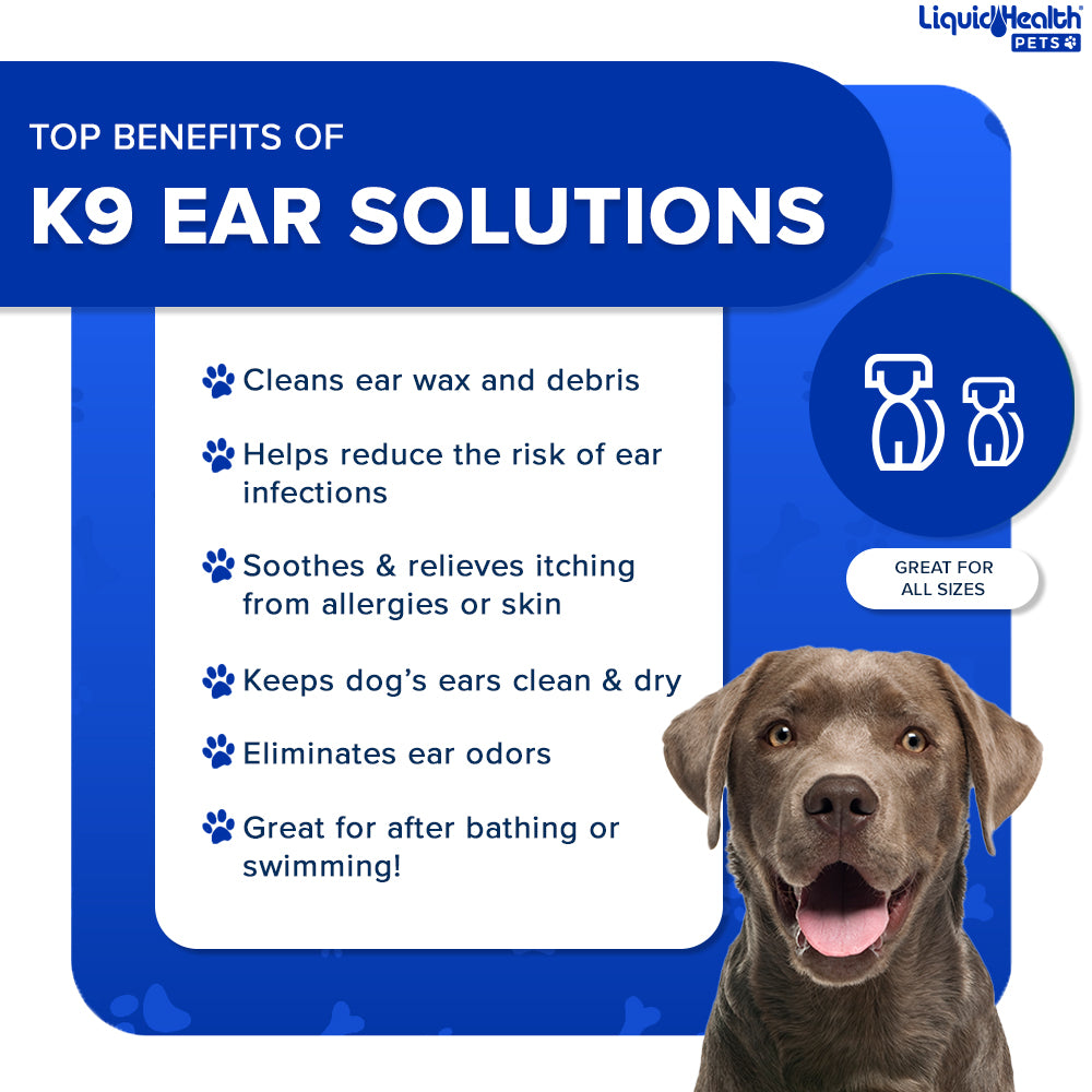 K9 Ear Solutions Ear Cleaner For Dogs