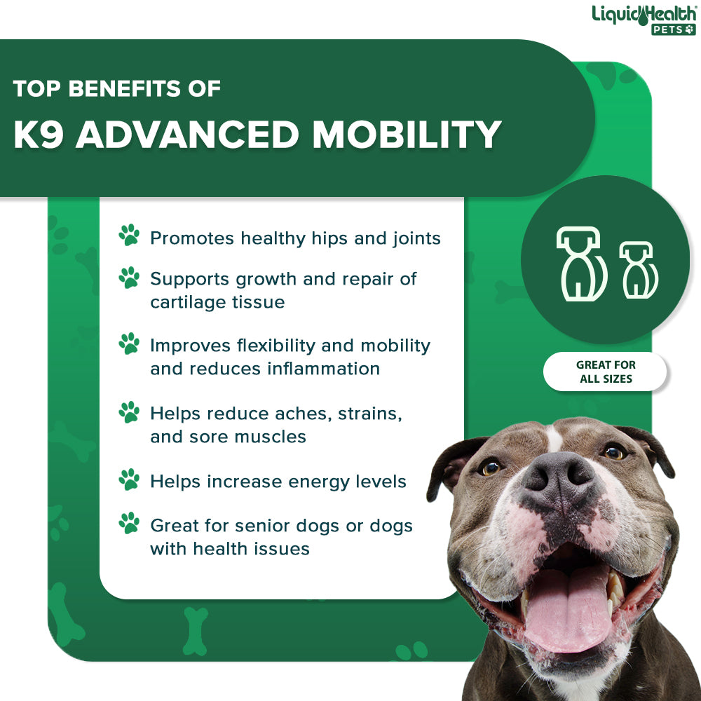 K9 Advanced Mobility Super Concentrated Glucosamine For Dogs