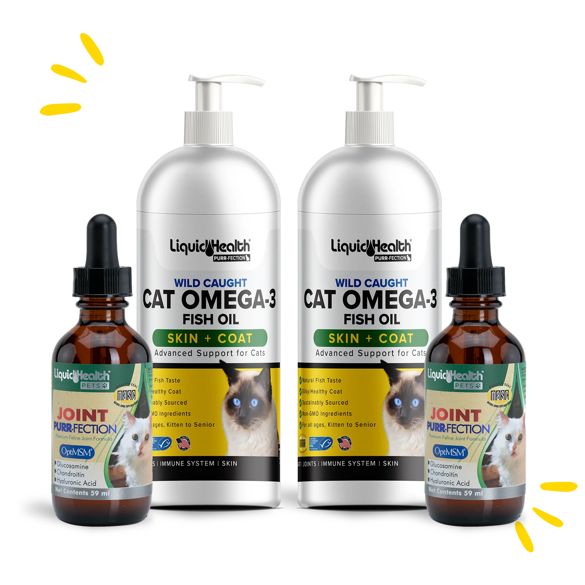 Multi Cat Household Vitamin Bundle Liquid Health Pets