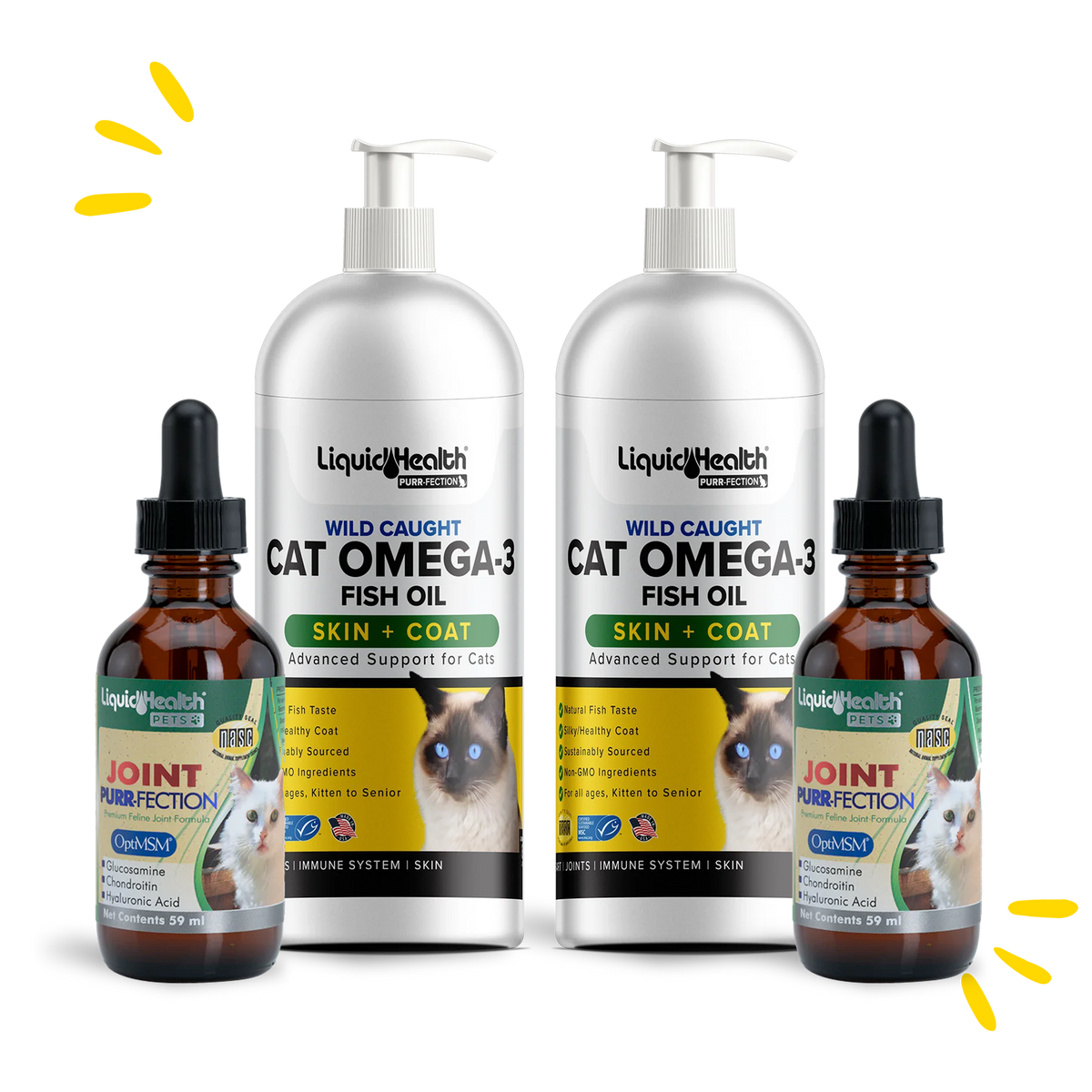 Multi-Cat Household Vitamin Bundle – Liquid Health Pets