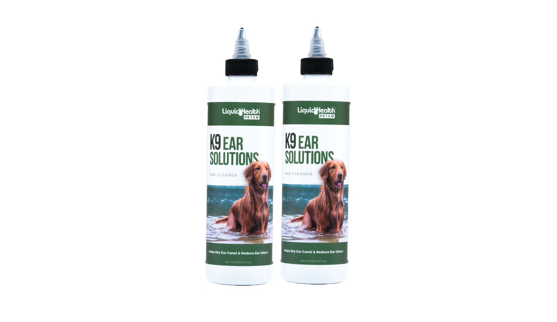Liquid Health K9 Ear Solutions for Dogs 128 fl.oz